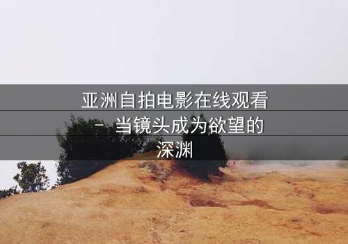 亚洲自拍电影在线观看 - 当镜头成为欲望的深渊